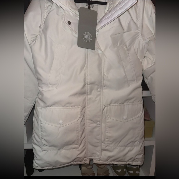Canada Goose white Trillium Parka HUMANATURE NWT - Picture 5 of 16